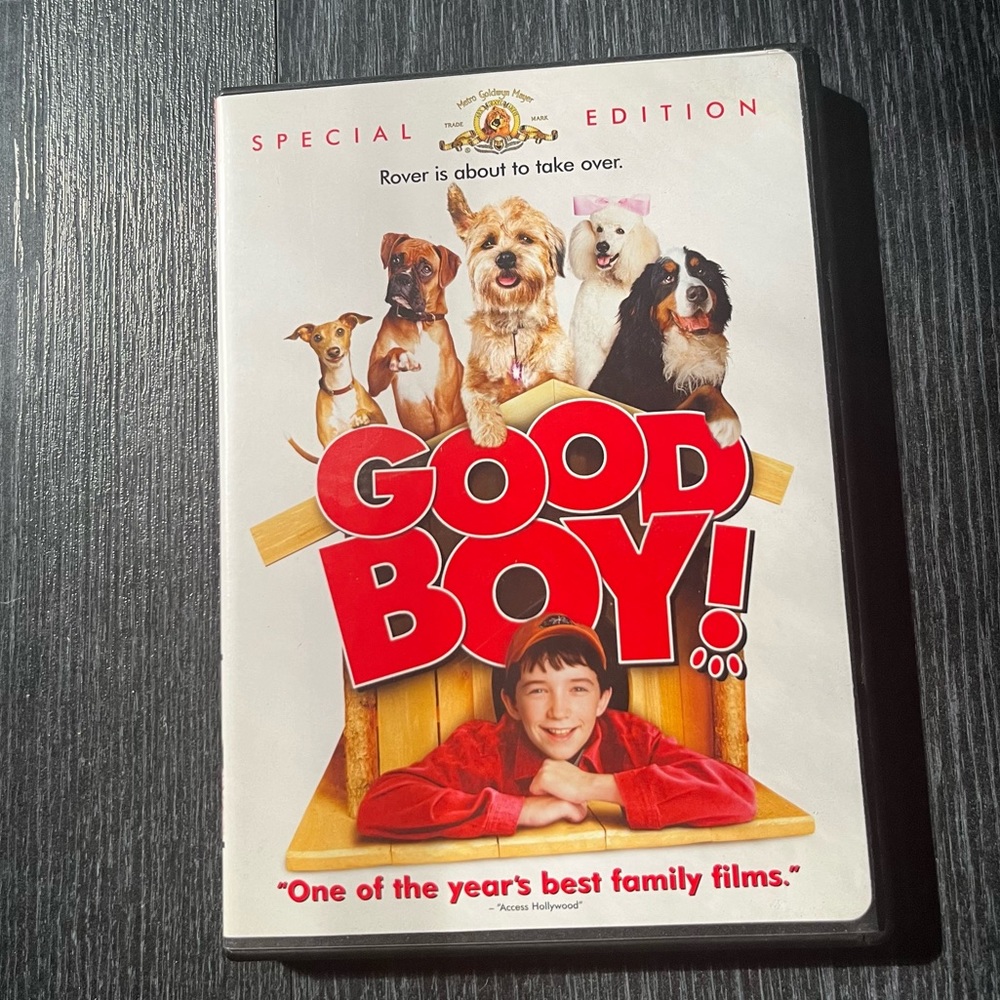 Good boy DVD  ~(=^‥^)ﾉ●